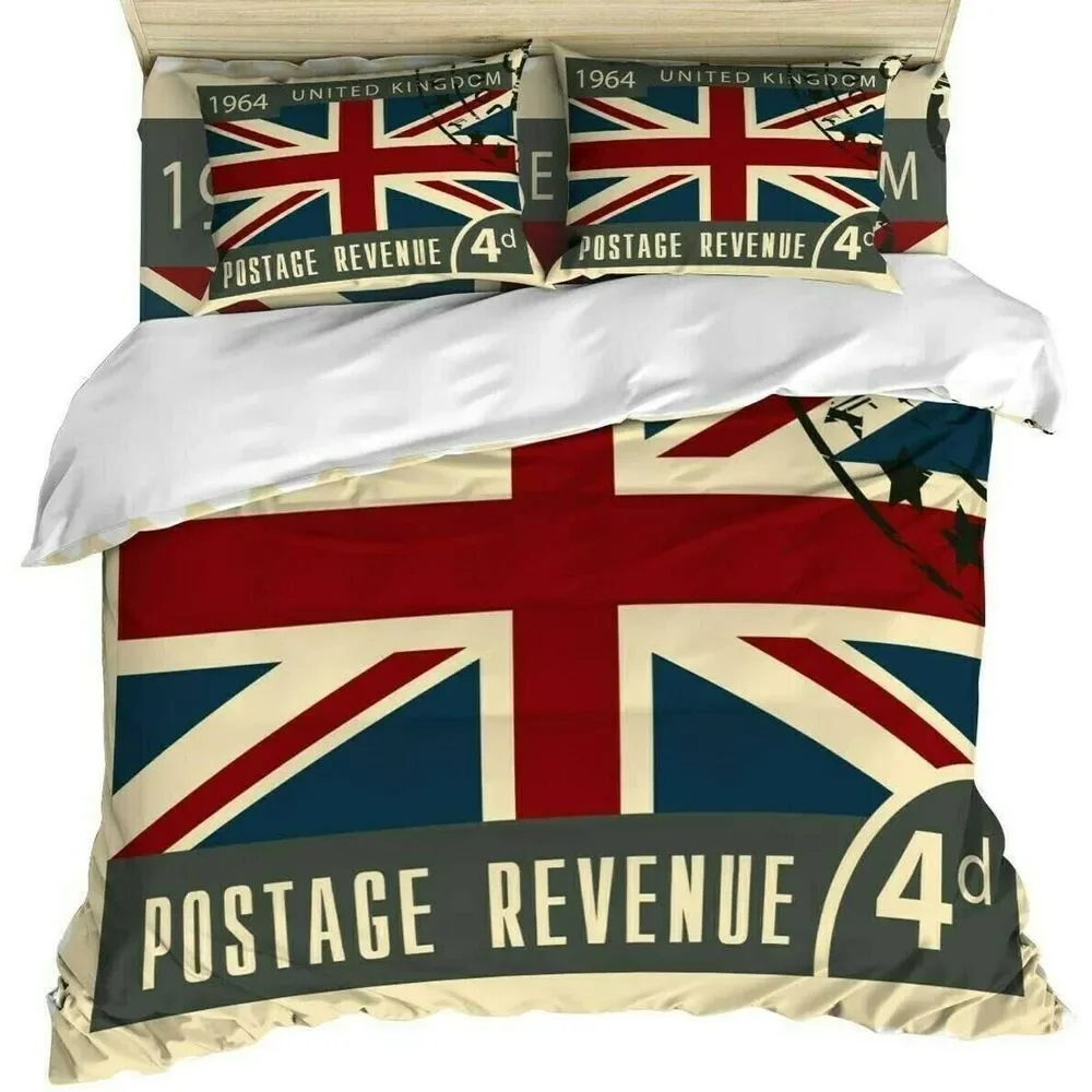UNITED KINGDOM Queen Duvet Cover & Shams